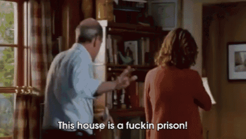 Always Nice To Go Home GIF - Prison Mad Annoyed GIFs