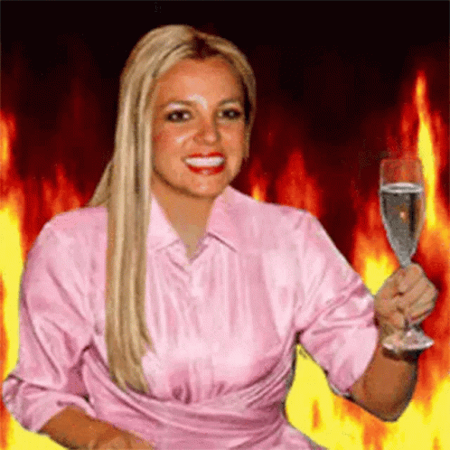 Britney Spears Cheers GIF - Britney Spears Cheers On Fire GIFs