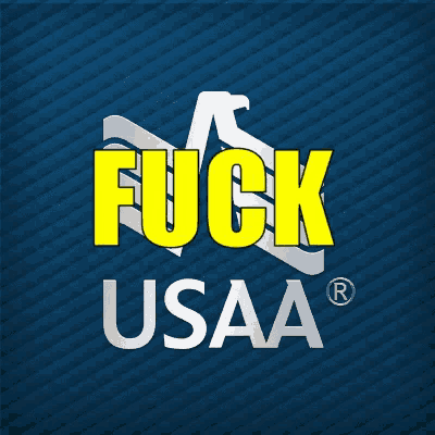 a logo for thyey 're usaa with a blue background