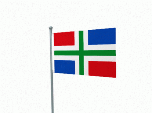 Vlag Groningen GIF - Vlag Groningen Flag Waving GIFs
