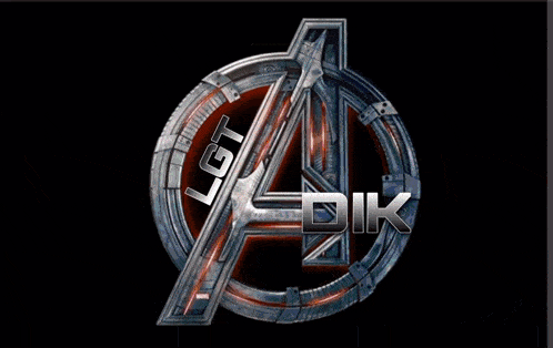 a logo for the avengers with the letters gt and dik