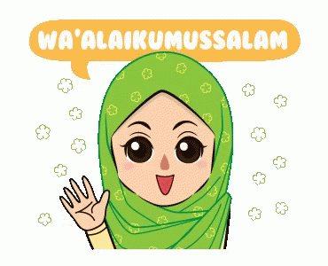 Waalaikumsalam Hijab GIF - Waalaikumsalam Salam Hijab GIFs