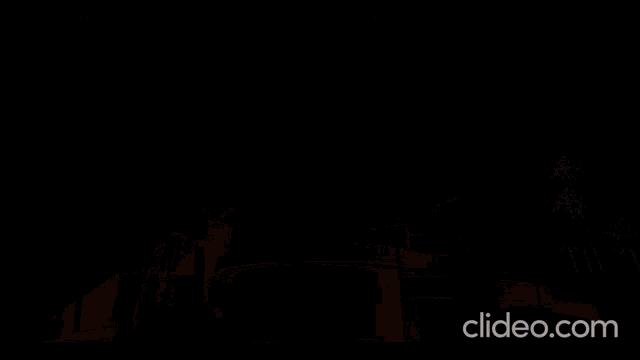 a black and white background with the words clideo.com on the bottom right