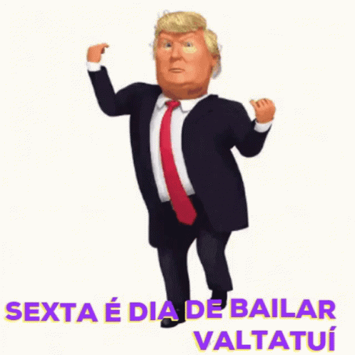 Bailar Donald Trump GIF