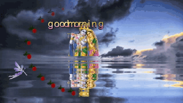 Good Morning Fairy GIF - Good Morning Fairy Krishna GIFs