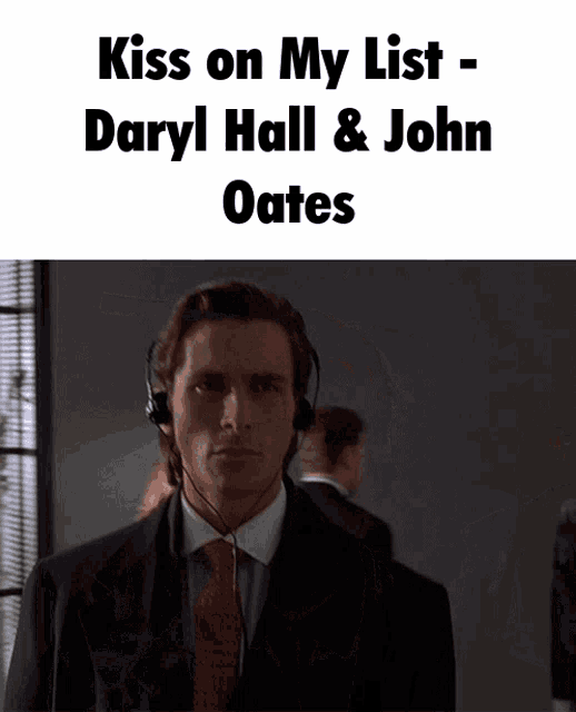 American Psycho Daryl Hall GIF - American Psycho Daryl Hall John Oates GIFs