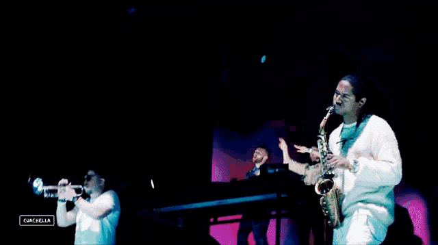 Playing The Saxophone Disclosure GIF