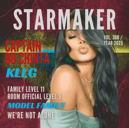 a magazine cover for starmaker with a woman on it