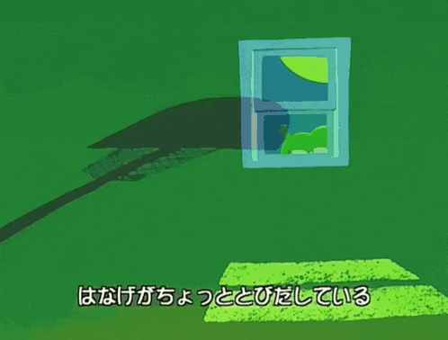 a cartoon shows a green object with the words shock on it