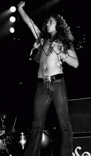 Led Zeppelin Rock On GIF - Led Zeppelin Rock On Robert Plant GIFs