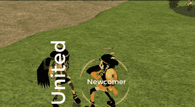 a video game screen shows a welcome message