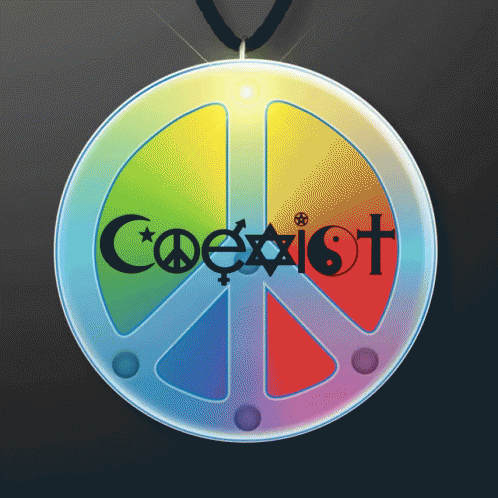 Coexist Peace Sign GIF - Coexist Peace Sign GIFs