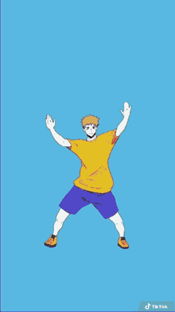 a drawing of a man with a blue light coming out of his mouth
