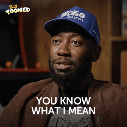 You Know What I Mean Lamorne Morris GIF - You Know What I Mean Lamorne Morris Stay Tooned GIFs