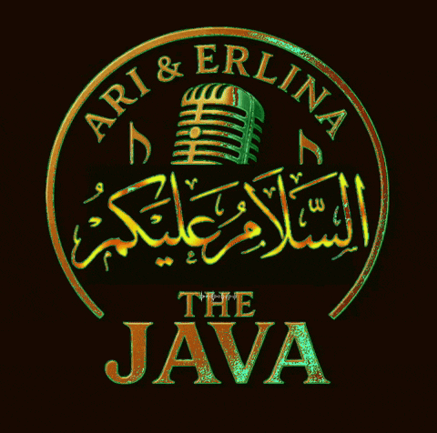 ari and erlina the java logo with arabic writing