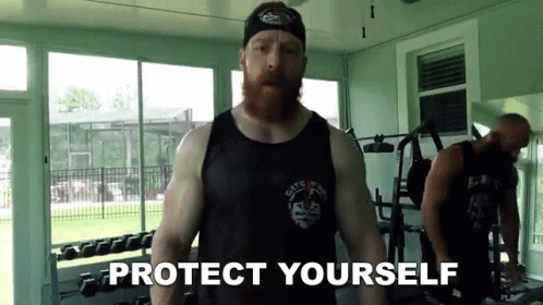 Protect Yourself Sheamus GIF - Protect Yourself Sheamus Celtic Warrior Workouts GIFs
