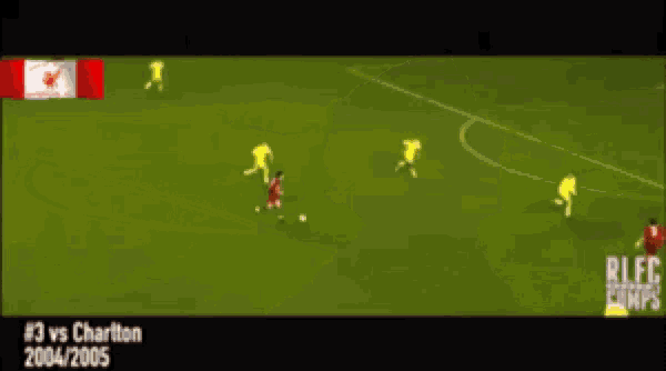 a blurred image of a soccer game between charlton and rfc