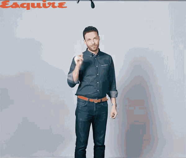 Esquire Ross Marquand GIF - Esquire Ross Marquand Put That Coffee Down GIFs