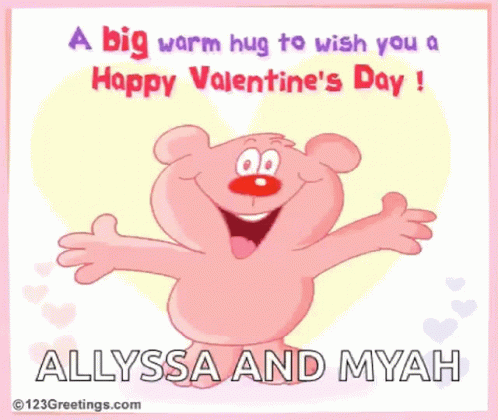 Happy Valentines Day Hug GIF - Happy Valentines Day Hug Big Warm Hug GIFs