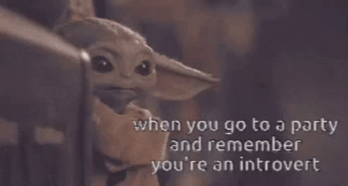 Baby Yoda Introvert GIF - Baby Yoda Introvert The Mandalorian GIFs