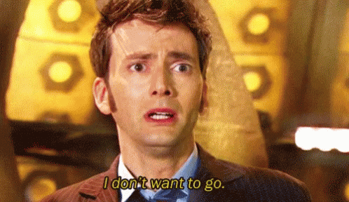 Doctor Who Dr Who GIF - Doctor Who Dr Who I Dont Wanna Go GIFs