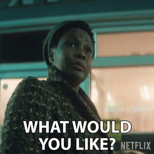 What Would You Like Rosemary GIF - What Would You Like Rosemary Sarah Niles GIFs