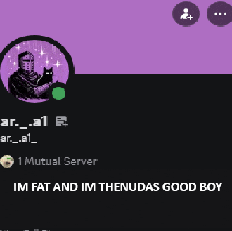 a picture of a knight holding a black cat with the words im fat and im thenudas good boy