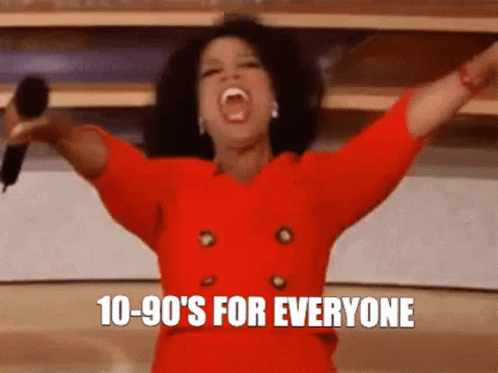1090s For Everyone GIF - 1090s For Everyone Oprah Winfrey GIFs