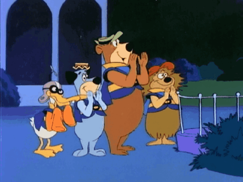 Hanna Barbera Yogi Bear GIF - Hanna Barbera Yogi Bear Huckleberry Hound GIFs