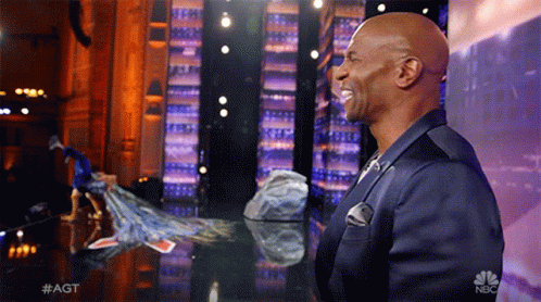 Cracking Up Terry Crews GIF - Cracking Up Terry Crews Americas Got Talent GIFs