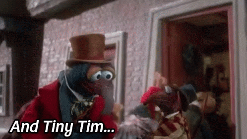 What Happened To Tiny Tim? - The Muppet Christmas Carol GIF - Muppet Muppets Rizzotherat GIFs
