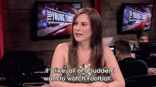 Tolerance Is Sexy 3 GIF - Flirting Football Interested GIFs
