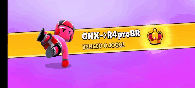 a purple and yellow banner with onx written on it