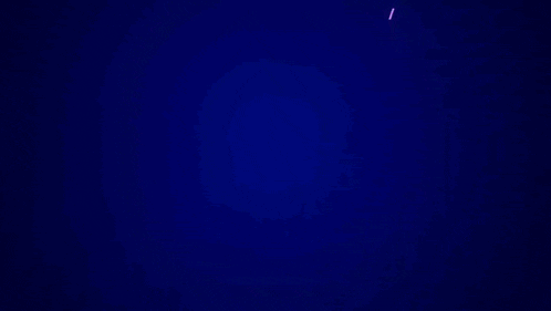 a blue and white striped background with a white letter n on it