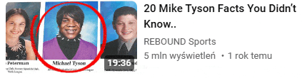 a picture of mike tyson with the words 20 mike tyson facts you didn 't know rebound sports