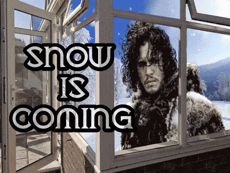 Snow Is Coming Game Of Thrones GIF - Snow Is Coming Game Of Thrones Its Snowing GIFs