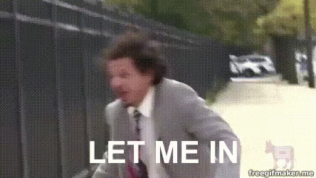 Screaming Let Me In GIF - Screaming Let Me In Eric Andre GIFs