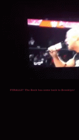 Finally! The Rock Has Come Back To Brooklyn! GIF - The Rock Wwe GIFs