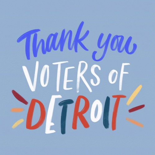 Thank You Thank You Voters Of Detroit GIF - Thank You Thank You Voters Of Detroit Detroit GIFs