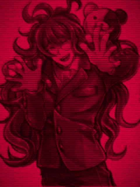 Red Edgy GIF - Red Edgy Danganropa GIFs