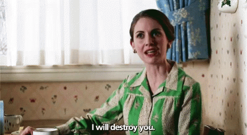 Mad Men I Will Destroy You GIF - Mad Men I Will Destroy You Angry GIFs