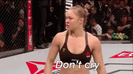 Ronda Dont Cry GIF - Ronda Dont Cry Baby GIFs