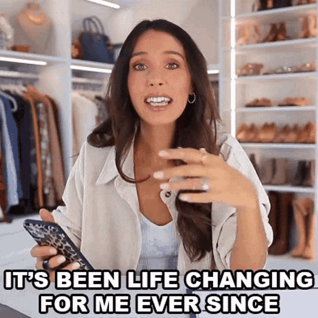 Its Been Life Changing For Me Ever Since Shea Whitney GIF - Its Been Life Changing For Me Ever Since Shea Whitney It Completely Changed My Life GIFs