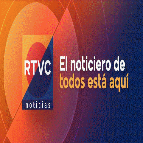 an advertisement for rtvc el noticierto de todos está aqui