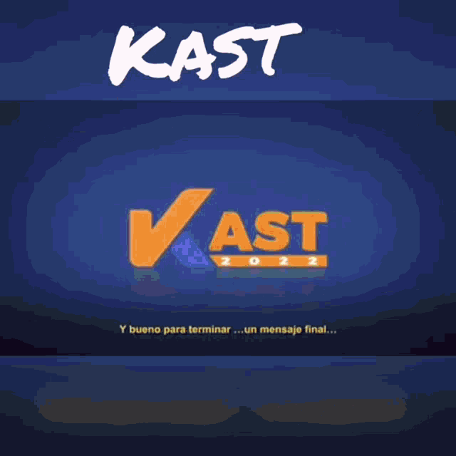 a poster that says kast presidente in white
