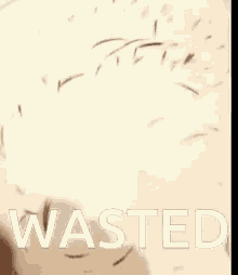 a picture of a toilet with the words `` wasted '' on it .