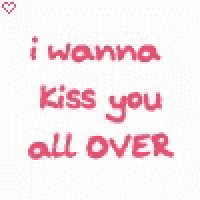 a bunch of pink lips on a white background with a heart in the background .