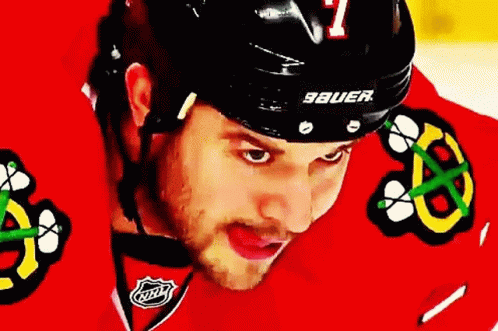 Brent Seabrook Licking GIF - Brent Seabrook Licking Lick Lips GIFs