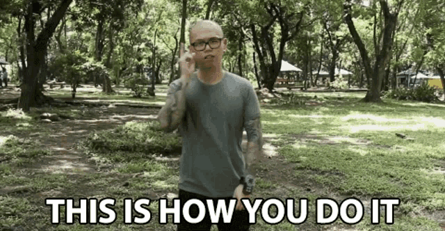 This Is How You Do It Chris Cantada GIF - This Is How You Do It Chris Cantada Chris Cantada Force GIFs