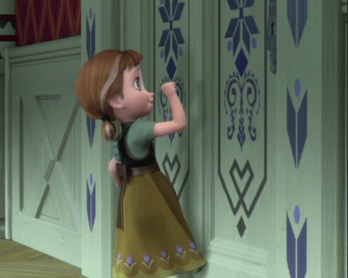 Frozen Princess Anna GIF - Frozen Princess Anna Knock GIFs